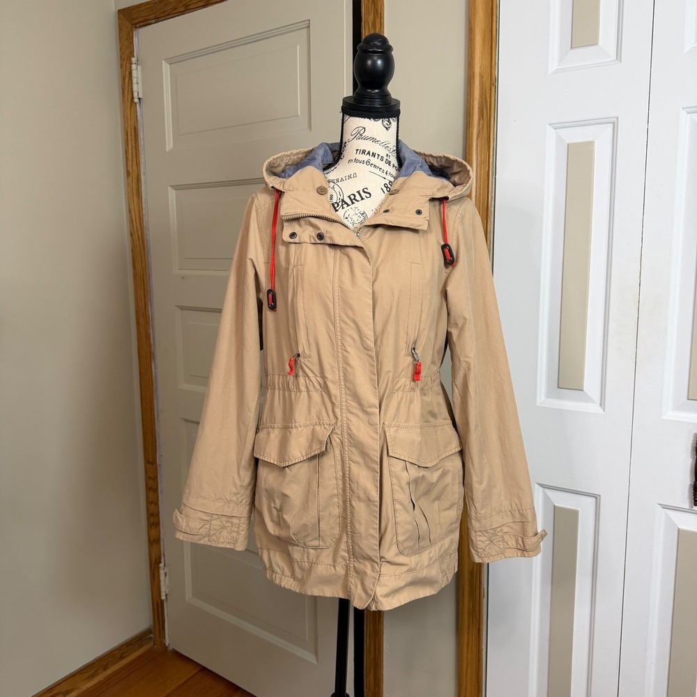Jones New York Medium Utility Anorak Hooded Jacket